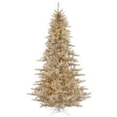 3ft. Pre-Lit Champagne Fir Artificial Christmas Tree, Warm White Dura-Lit&reg; LED Lights