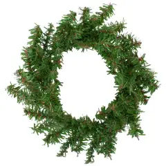 8" Canadian Pine Artificial Christmas Wreath