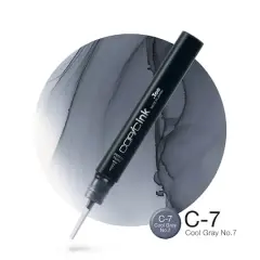 Copic&reg; Gray Ink Refill C-7 Cool Gray No7
