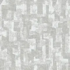 Roommates Capetown Peel & Stick Wallpaper Gray/White