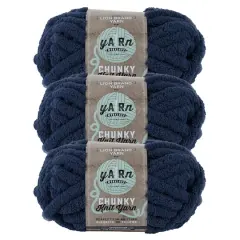 3 Pack Lion Brand&reg; Yarn Workshop Chunky Knit Yarn Dusk
