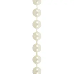 10mm Ivory Round Plastic Pearl Bead Garland, 50ft. by Bead Landing&trade;