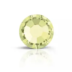 Preciosa MAXIMA SS7 Flat Back Czech Crystals, 144ct. Jonquil