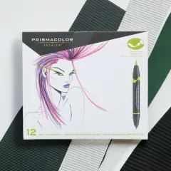 Prismacolor&reg; Premier&reg; Brush/Fine Art Marker Set, Primary