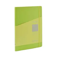 Fabriano&reg; Ecoqua Plus Dotted A4 Hidden Spiral-Bound Notebook Lime