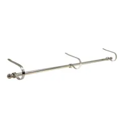 Original MantleClip&reg; Silver Stocking Rod