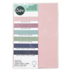 Sizzix Surfacez&trade; 8" x 11.5" Opulent Muted Colors Cardstock Paper, 60 Sheets