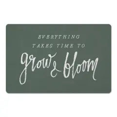 Everything Takes Time 18" x 27" Floor Mat