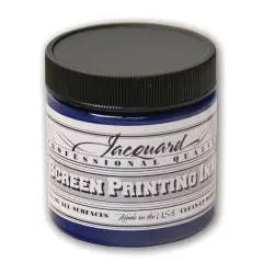 Jacquard Professional Screen Printing Ink, 4oz. Blue