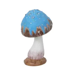 7.5" Blue Mushroom Tabletop Accent by Ashland&reg;