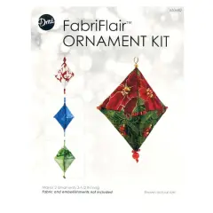 Dritz&reg; FabriFlair 3.5" Trilliant Pattern Ornament Kit