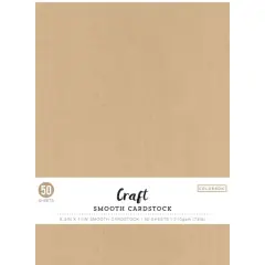 Colorbok&reg; Craft 8.5" x 11" Cardstock Paper, 50 Sheets