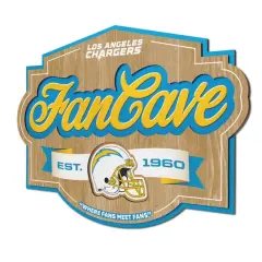 NFL Fan Cave Sign Los Angeles Chargers