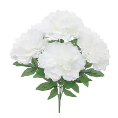 21" White Peony Bush by Ashland&reg;
