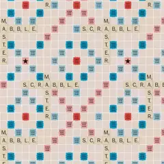 Scrabble Master Precut Cotton Fabric
