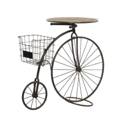 Brown Metal Farmhouse Plantstands, 30" x 36" x 18"