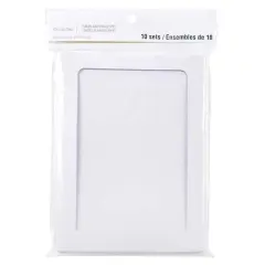 White Frame Cards & Envelopes by Recollections&trade;, 5" x 7"