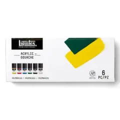 Liquitex&reg; Professional Primaries 22mL Acrylic Gouache, 6ct.