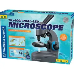 Thames & Kosmos TKx400i Dual-LED Microscope Biology Kit