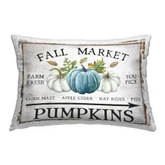 Stupell Industries Fall Market with Arrow Outdoor Printed Pillow