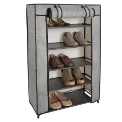 Simplify 5-Tier Shoe Organizer with Cover