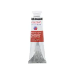 Daler-Rowney&reg; Georgian Water Mixable Oil Paint, 37mL 504 Cadmium Red Deep Hue