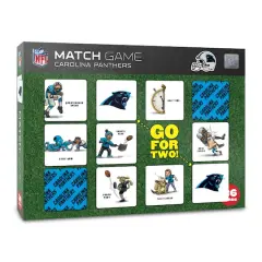 NFL Memory Match Game Carolina Panthers