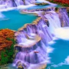 Sparkly Selections Waterfall Paradise Diamond Art Kit, Round Diamonds