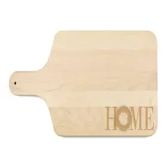 17" Home Wreath Maple Paddle Cutting Board