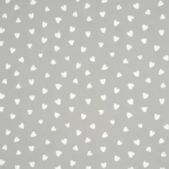30" Gray Heart Toss Gift Wrap by Celebrate It&trade;