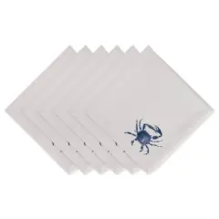 DII&reg; Blue Crab Cloth Dinner Napkins, 6ct.