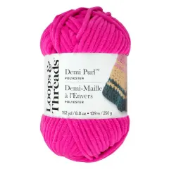 Demi Purl&trade; Yarn by Loops & Threads&reg; Rose Violet