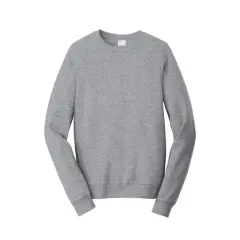 Port & Company&reg; Fan Favorite&trade; Fleece Crewneck Sweatshirt Athletic Heather