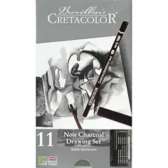 Cretacolor&reg; Noir Charcoal Drawing Set