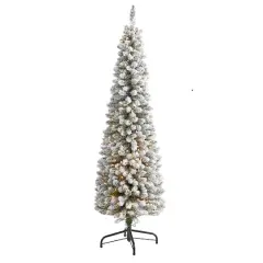 6ft. Pre-Lit Artificial Christmas Tree, Clear Lights
