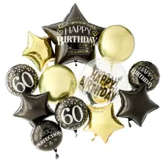 Better with Age Foil Balloon Bundle 60 years