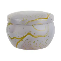 5oz. Marble Tin Scented Candle by Ashland&reg; Almond and Amber