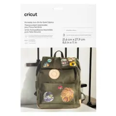 Cricut&reg; US Letter Printable Iron-On For Dark Fabrics, 3ct.