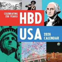 2026 HBD USA-250 Years! Wall Calendar
