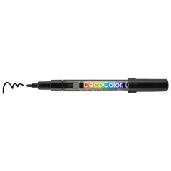 DecoColor&reg; Fine Tip Acrylic Paint Marker Black