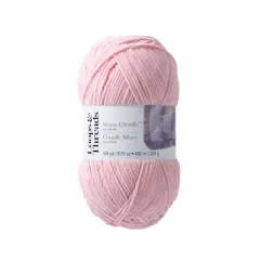 Skinny Chenille&trade; Yarn by Loops & Threads&reg; Flamingo