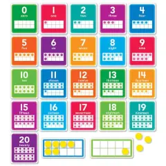 Scholastic&reg; Teaching Resources 0&ndash;20 Numbers Set Bulletin Board Set, 43ct.