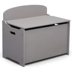 Delta Children MySize Deluxe Toy Box Gray