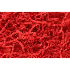 Essentials by Leisure Arts Crinkle Shred Box, 10lb. Red