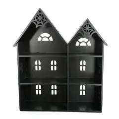 16" Black Haunted House Tabletop D&eacute;cor by Ashland&reg;