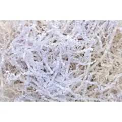 Essentials by Leisure Arts Crinkle Shred Box, 10lb. Assorted White