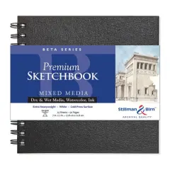 Stillman & Birn&trade; Beta Series Premium Hardcover Mixed Media Sketchbook