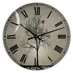 Designart Inevitable Cottage Wall Clock