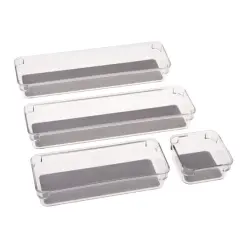 Simplify Multipurpose Drawer Organizers, 4ct.