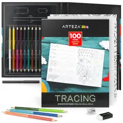 Arteza&reg; Kids Activity Book, Tracing, 50 pages